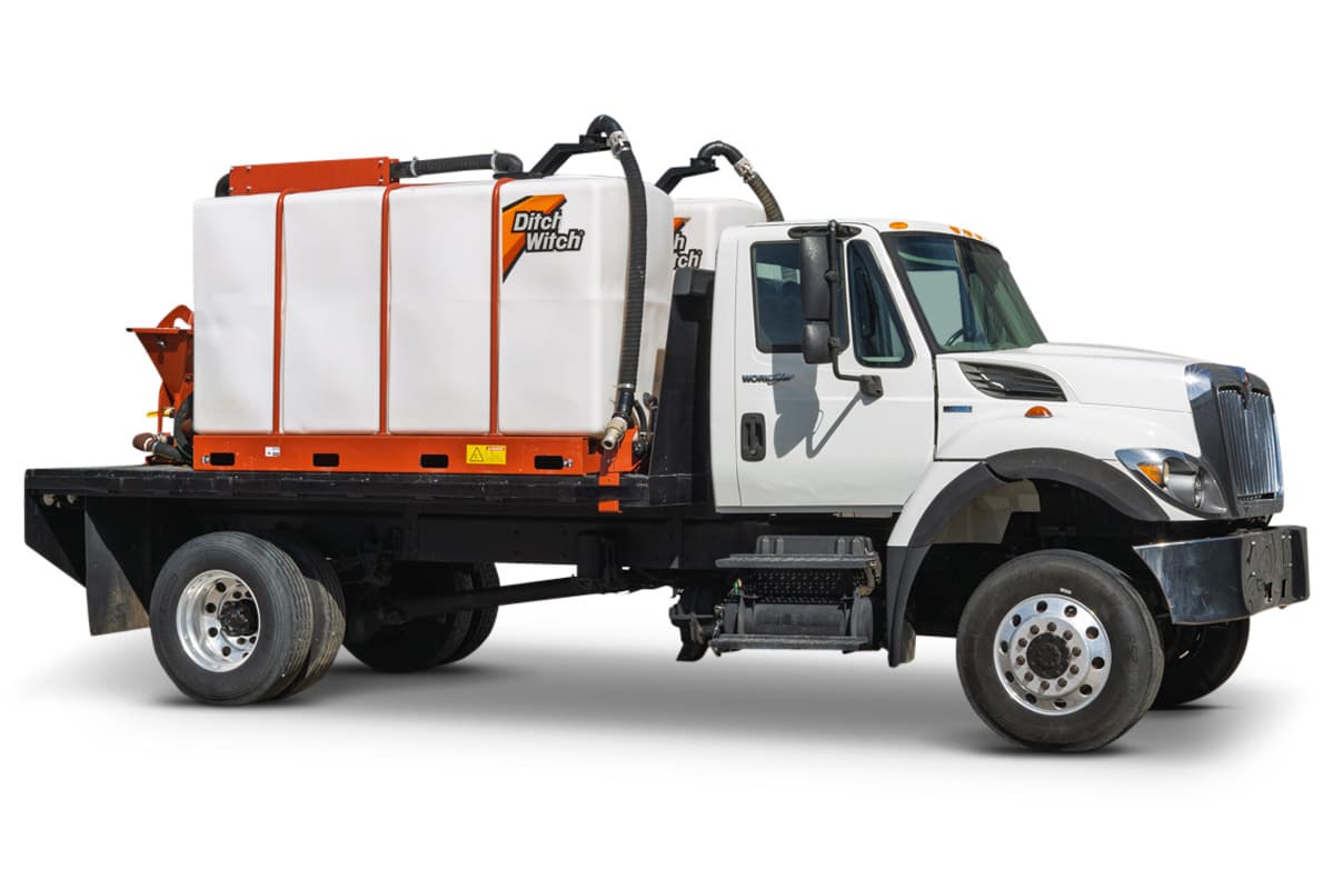 2011 International WorkStar 7500 4WD Mud Mixing Truck