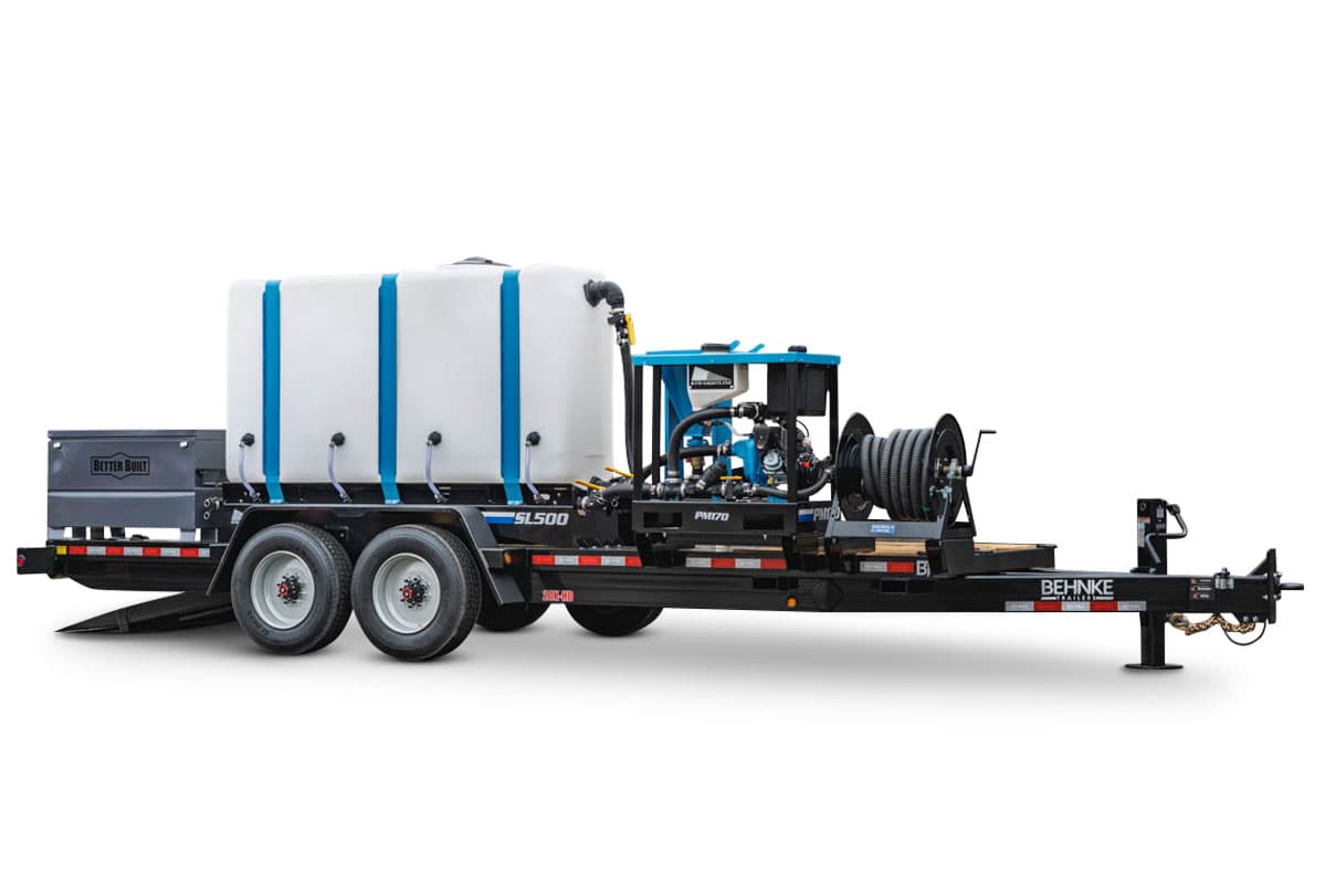 2026 Behnke TBCT2220ET-BT-R tilt deck trailer