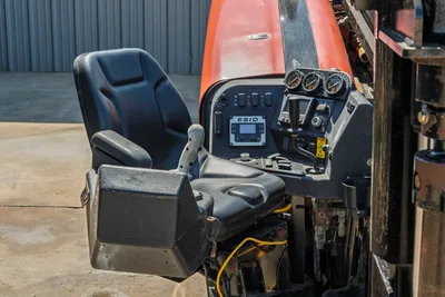 2018 Ditch Witch JT20 operator station featuring ESID display, control joysticks, gauges, and seat in good condition.