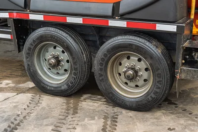 2023 Ditch Witch HX75 mud mixer trailer dual tandem axle with Advanta AV2000S 235/75R17.5 tires, steel wheels